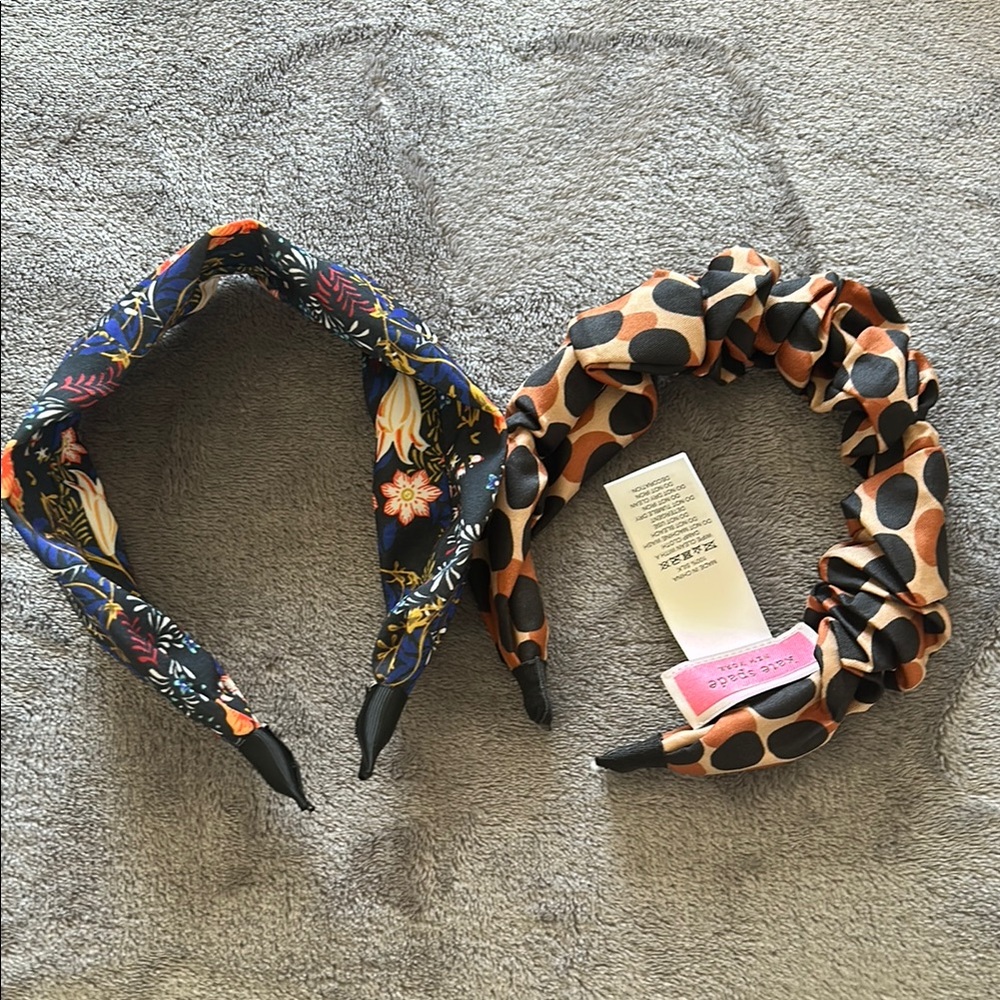 Floral and Leopard Print Headbands